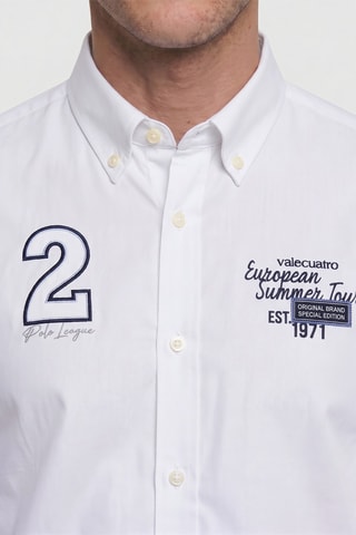 Chemise regular - Blanc