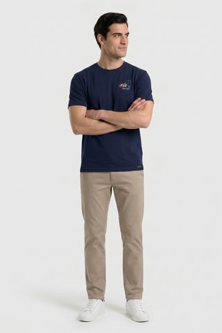 T-shirt regular - Bleu
