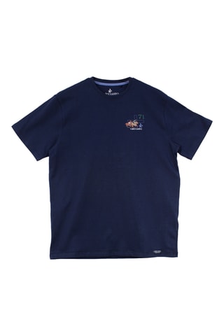 T-shirt regular - Bleu