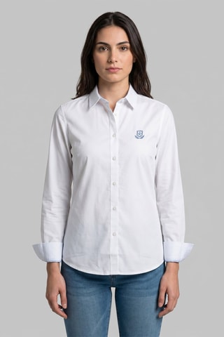 Chemise regular - Blanc