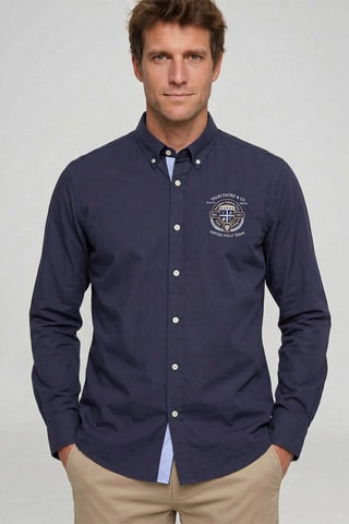 Chemise regular - Bleu