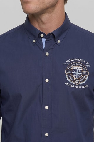 Chemise regular - Bleu