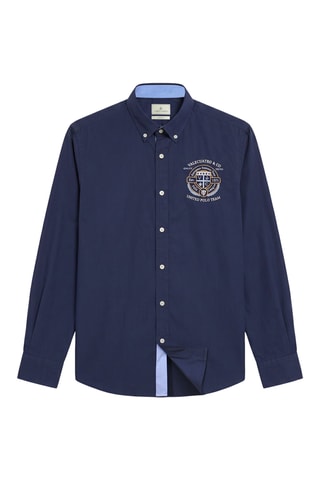 Chemise regular - Bleu