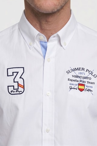 Chemise regular - Blanc