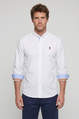 Chemise regular - Blanc