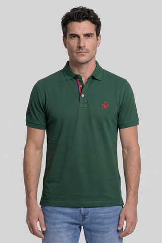 Polo regular - Vert