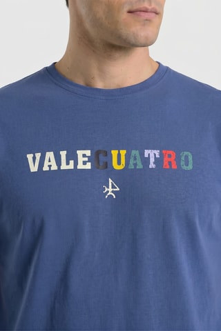T-shirt regular - Bleu