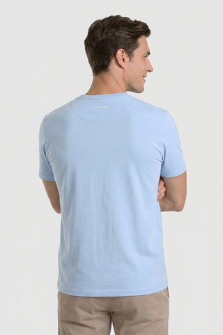 T-shirt regular - Bleu