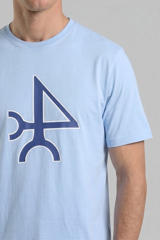T-shirt regular - Bleu