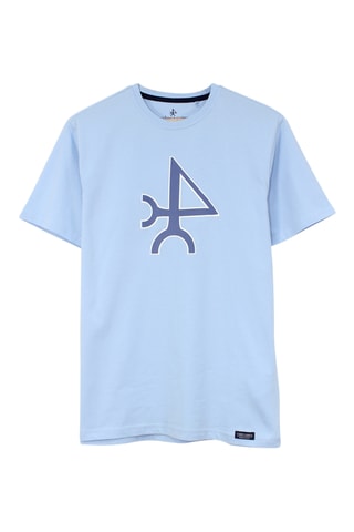 T-shirt regular - Bleu