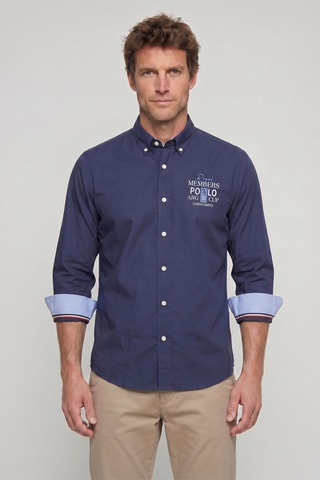 Chemise regular - Bleu