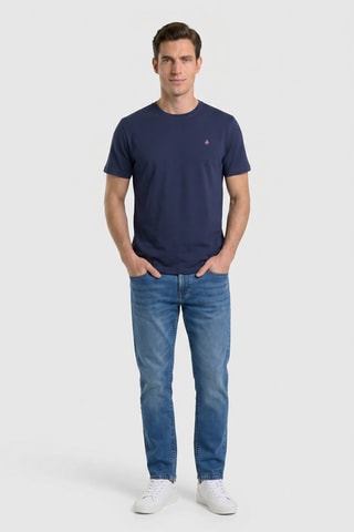 T-shirt regular - Bleu