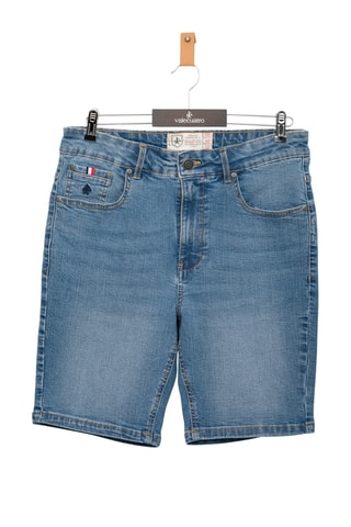 Bermuda en jean - Bleu