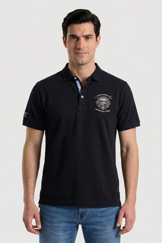 Polo regular - Noir
