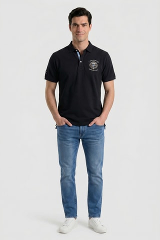 Polo regular - Noir