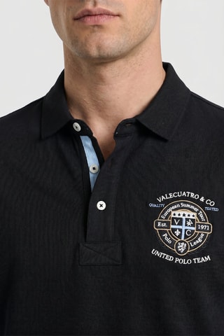 Polo regular - Noir