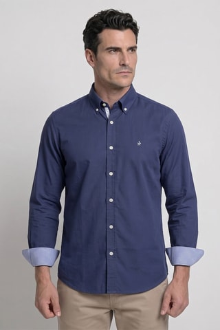 Chemise regular - Bleu