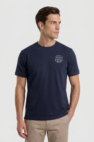 T-shirt regular - Bleu