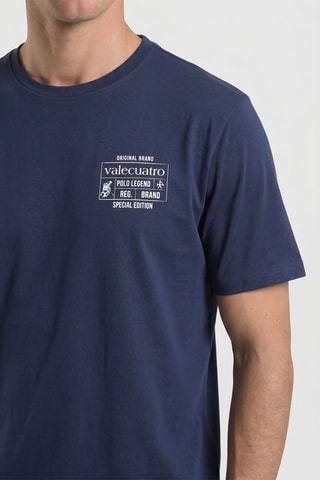 T-shirt regular - Bleu
