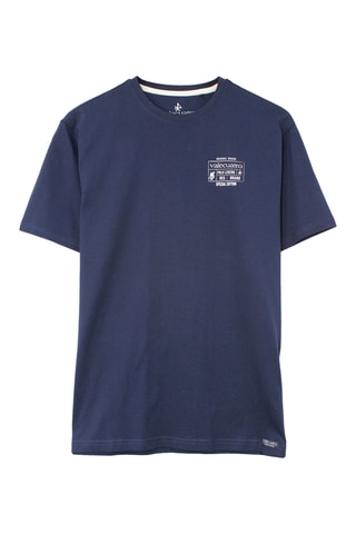 T-shirt regular - Bleu