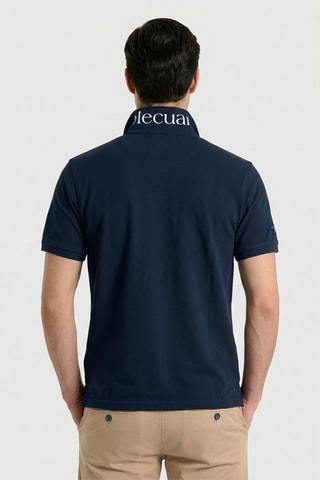 Polo regular - Bleu