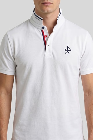Polo regular - Blanc