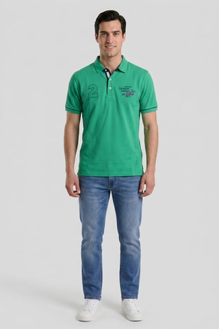 Polo regular - Vert