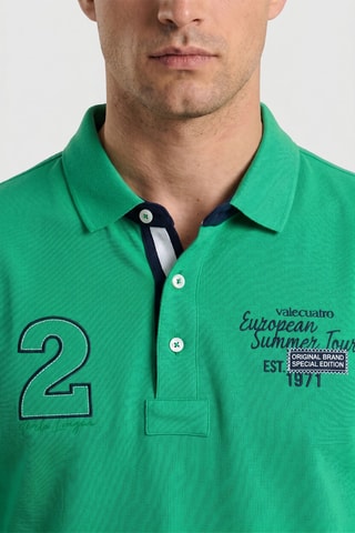 Polo regular - Vert