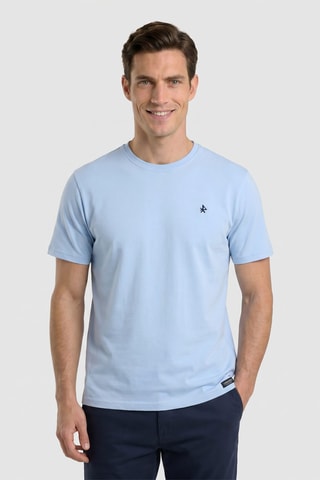 T-shirt regular - Bleu