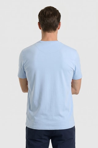 T-shirt regular - Bleu
