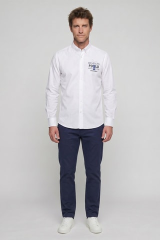 Chemise regular - Blanc