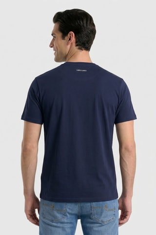 T-shirt regular - Bleu