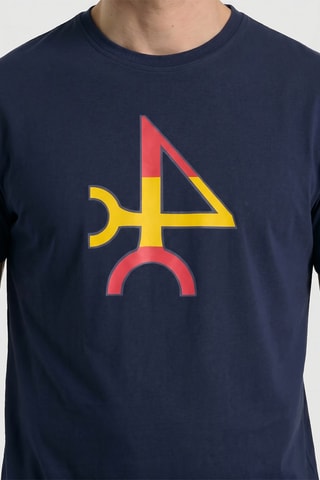 T-shirt regular - Bleu