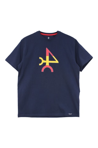 T-shirt regular - Bleu