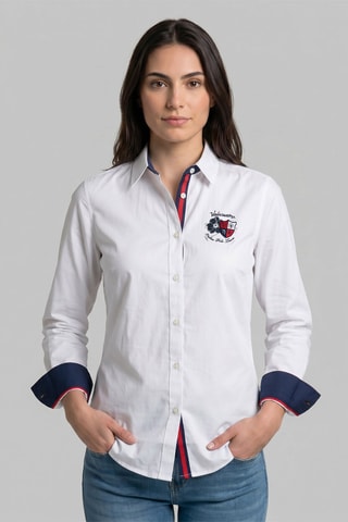 Chemise regular - Blanc