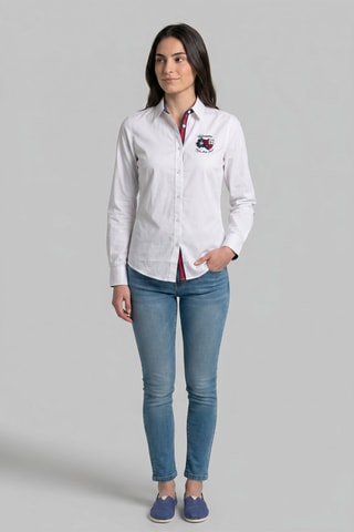Chemise regular - Blanc