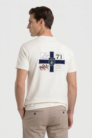 T-shirt regular - Blanc