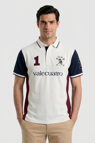 Polo regular - Blanc