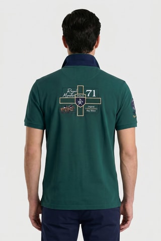 Polo regular - Vert