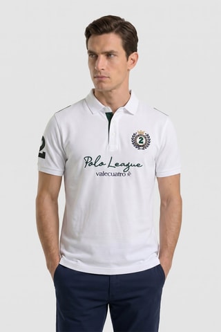 Polo regular - Blanc