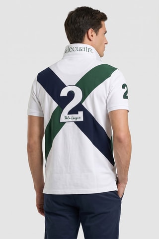 Polo regular - Blanc