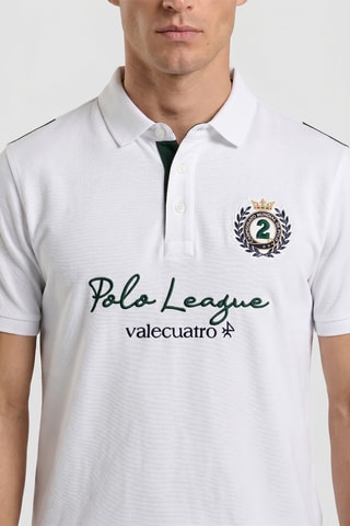 Polo regular - Blanc
