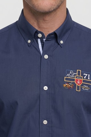 Chemise regular - Bleu