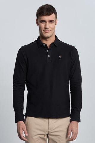 Polo regular - Noir