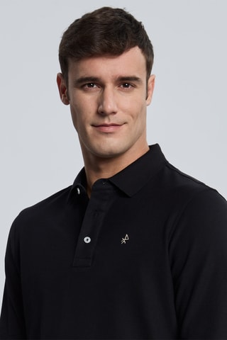Polo regular - Noir