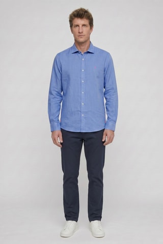 Chemise regular - Bleu