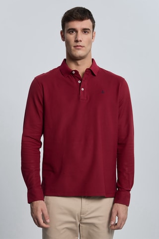 Polo regular - Bordeaux