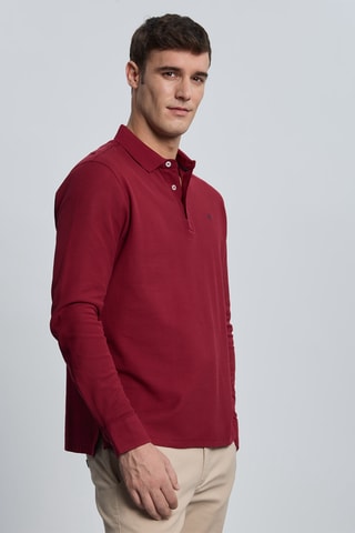 Polo regular - Bordeaux