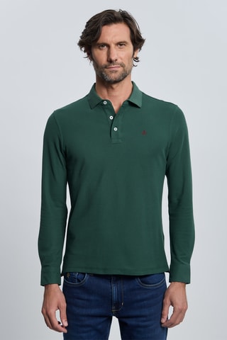 Polo regular - Vert
