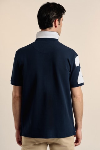 Polo - Blanc et bleu